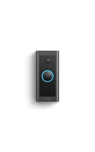 Ring Video Wired Doorbell (newest model), Home or business security, Two-Way Talk, advanced motion detection, HD camera and real-time alerts to monitor your front door (wiring required)