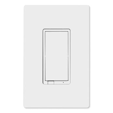 Enbrighten 700 Series Z-Wave Light Dimmer with QuickFit & SimpleWire, 3-Way Ready, Works with Alexa, Google Assistant, Z Wave Hub Required, Repeater/Range Extender, Smart Switch, White & Almond, 58438