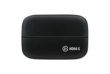 Elgato HD60 S, External Capture Card, Stream and Record in 1080p60 with ultra-low latency on PS5, PS4/Pro, Xbox Series X/S, Xbox One X/S, in OBS, Twitch, YouTube, works with PC/Mac
