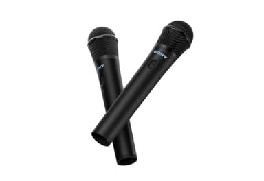 Sony ULT MIC Wireless Microphone for Karaoke with 20 Hour Battery, Includes Two Wireless Mics and Receiver (UOULTMIC1)