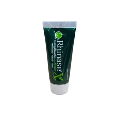 Rhinase X Allergy Relief Lubricating Nasal Gel – Dual Salt, Steroid-Free Formula for Moisture & Comfort | Ideal for Swimmers & CPAP or Oxygen Therapy Users | Safe for Children | 15g