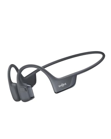 SHOKZ New OpenRun Pro 2- Bone Conduction Headphones, Open-Ear Bluetooth Wireless Sport Earphones for Running, Workouts - Sweat Resistant, Secure Comfortable Fit -Deep Bass, Smart Mic, Reflective Strip