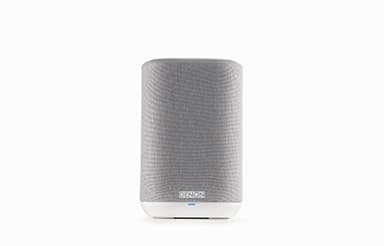 Denon Home 150 Wireless Smart Speaker – Compact Design, Wi-Fi & Bluetooth, HEOS Built-in, Alexa Built-in, Siri & AirPlay 2, Spotify Connect, Multi-Room Support, White