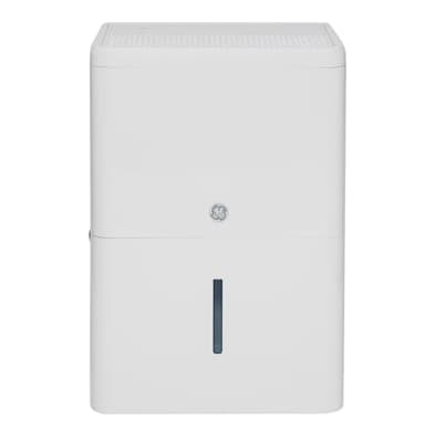 GE Portable Dehumidifier 25 Pint, Perfect for Bedroom, Basement & Garage or Rooms up to 1500 Sq Ft, Ideal for High Humidity Areas, Complete with Empty Bucket Alarm & Clean Filter Alert