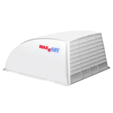 MAXXAIR Maxx I+ Vent Cover for RV Roof Vents - Sleek, Updated Design, Easy Installation, Zero-Leak Protection, Compatible with Many Popular Roof Vents, White (00-933051)