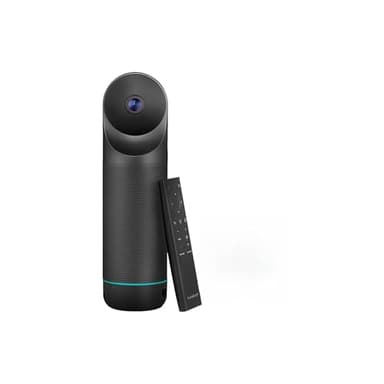 KanDao Meeting Pro 360-degree Video Conference Camera with Microphones and Speakers, AI Tracking, Smart Zooming, Automatic Focus, 4-in-one Standalone Meeting Room Camera System, Wi-fi/HDMI/USB