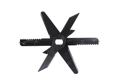 SuperHandy Wood Chipper Mulcher Leaf Shredder Replacement Blade Set (3pcs) (Also Compatible with Landworks Shreadder GUO049)