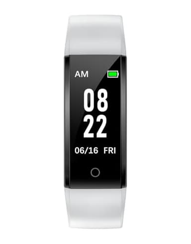 GRV Fitness Tracker Non Bluetooth Fitness Watch No App No Phone Required Waterproof Pedometer Watch with Steps Calories Counter Sleep Tracker for Men Women Parents (Gray)