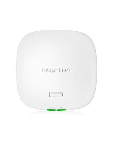 HPE Networking Instant On Access Point AP32 2x2 WiFi 6E Indoor Wireless Access Point | Secure, Tri-Band, Future Ready | Power Source Not Included | US Model (S1T22A)