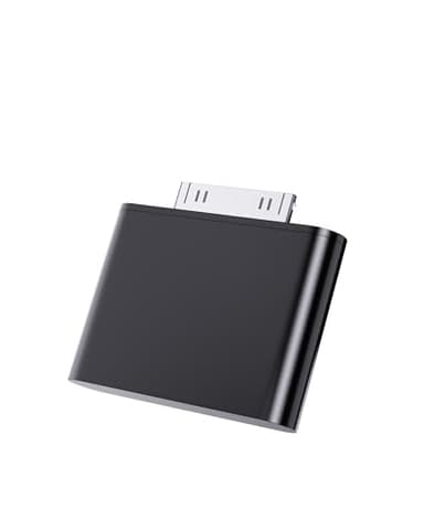 30 Pin Audio Adapter for iPod Classic/Nano/Touch/Mini/Video, Dock Connector Converter for Music Playback, Plug & Play Design