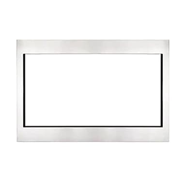 Gallery 27 in. Trim Kit for Built-in Microwave Oven in Stainless Steel