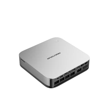 MINISFORUM Mini PC AI X1 Pro Barebone with AMD Ryzen AI 9 HX370(12Cores/24 Threads)&AMD Radeon 890M Mini Gaming PC,8K Quad Output(HDMI+DP+2xUSB4),Dual 2.5 LAN/WIFI7/BT5.4/Oculink,Copilot PC