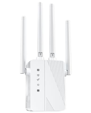 2026 WiFi Extender Signal Booster, Longest Range up to 15000 sq.ft for Home, Wireless Internet Extender with Ethernet Port, 6X Faster Speed WiFi Repeater, 1-Tap Setup, Compatible with 99% Routers