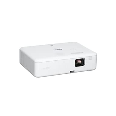 Epson EpiqVision Flex CO-W01 Portable Projector 3-Chip 3LCD, Widescreen, 3000 Lumens Color/White Brightness, 5 W Speaker, 300-Inch Home Entertainment and Work, Streaming Ready
