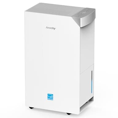4500 Sq.Ft Energy Star 2025 Dehumidifier,AEOCKY Max 74 Pint/D Smart Compressor Dehumidifier with Drain Hose, Intelligent Humidistat,for Basement,Bedroom,Home,Bathroom