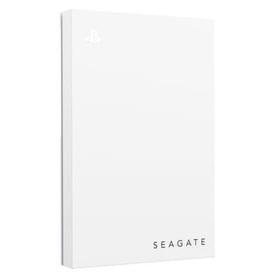 Seagate Game Drive PS4/PS5, 5TB, Portable External Hard Drive, 2.5 Inch, USB 3.0, White, LED Blue, Plug and Play, Model No.: STLV5000200