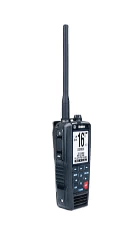 Uniden MHS335BT 6W Class D Floating Handheld VHF Marine Radio with Bluetooth, Text Message Directly To Other Vhf Text Message Capable Radios, IPX8 Submersible Design