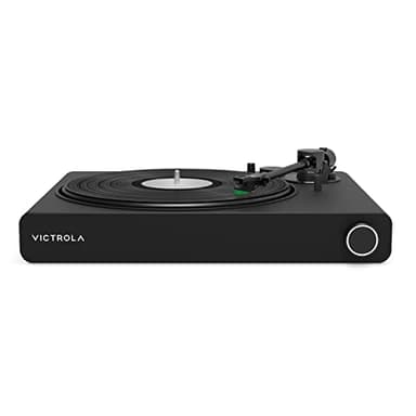 Victrola Stream Onyx - Wi-Fi Streaming 2-Speed Turntable with Bluetooth Output, Works with Sonos, UPnP Wi-Fi Streaming, Roon Ready Relay, Premium Moving Magnet Cartridge and Aluminum Tonearm (Black)