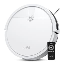 ILIFE V2 Robot Vacuum Cleaner, Tangle-Free Suction, 120 Mins Runtime, Slim, Self-Charging Robotic Vacuum Cleaner, Ideal for Pet Hair and Hard Floors