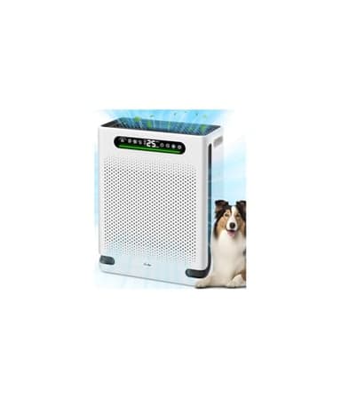 Air Purifiers for Home Large Room Up to 2600 Ft², HEPA Air Purifier with Washable Filter & Air Quality Display, Powerful Turbo Mode Air Cleaner for Pet Hair Odors Smoke Dust, HAP605
