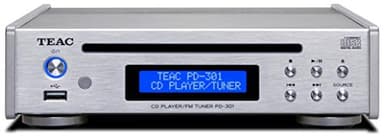 TEAC PD-301-X CD Player Slot-in Type Black Released in 2022 (Silver)