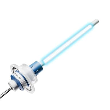 UVC Light for AC System, Air Scrubber Unit for HVAC Ducts and AC Coils Comes with Two UV-C Lamps, Used for Cleaning HVAC Ducts,50-BUVAS-E