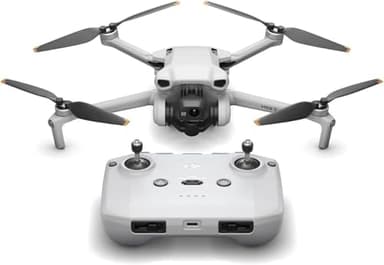 DJI Mini 3, Drones with Camera for Adults 4K, 38-min Flight Time, up to 32800ft (10km) Video Transmission, True Vertical Shooting, GPS Auto Return Integrated, Mini Drone with Camera for Beginners