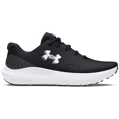 Under Armour Men's Charged Surge 4, (001) Black/Anthracite/White, 11, US