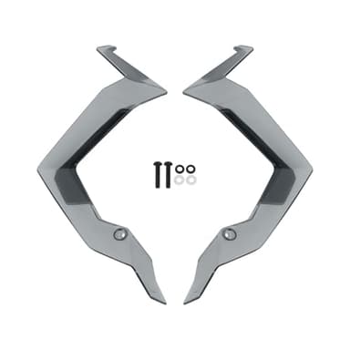 Motorcycle Accessories Side Fairing Winglets Side Wind Deflector Windshield Air Deflector Replacement for Honda XADV750 X-ADV 750 X ADV 750 2025 (Grey)