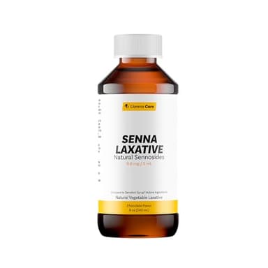 Senna Liquid Sennosides Senna Laxative by Llorens Care 8.8 mg. 5 mL. Made from Natural Sennosides. Liquid Laxative Alleviate Constipation & Provide Relief. Senna Syrup
