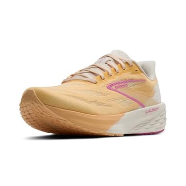 Brooks Women’s Launch 11 Neutral Running Shoe - Sherbert/Coconut/Pink - 8.5 Medium