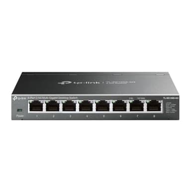 TP-Link TL-SG108S-M2 | 8-Port Multi-Gigabit 2.5G Ethernet Switch | Unmanaged Network Switch | Ethernet Splitter | Plug & Play | Desktop/Wall Mount | Silent Operation