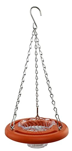 Oriole Bird Feeder, 6 Inch Orange Fruit Jelly Feeder, Baltimore Oriole Hanging Design