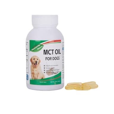Pleasantly Warm Mct Oil for Dogs，90 Servings，Medium Chain Triglycerides.Coconuts, C8 and C10, Healthy Digestion, Shiny Hair