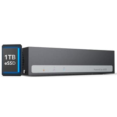 ANNKE 8CH 3K Lite Digital Video Recorder with 1TB Embedded SSD Solid State Hard Drive, 24/7 Recording with 8 Channel, AI Human/Vehicle Detection, H.265 5-in-1 Security DVR, Hardware Encryption