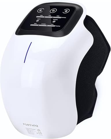 FORTHiQ Knee Massager Smart for Pain Relief with Heat and Red Light Therapy, 2026 Updated Edition, Relax Tight Muscles, Ideal Gift for Men & Women, FSA-HSA Eligible