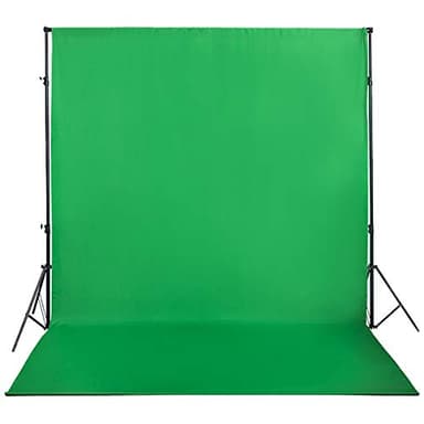 Green Screen Backdrop 5x7ft Photo Backdrop Chromakey Muslin Portrait Green Backdrop for PS Keying/Video Creation/Studio Portrait Shoots