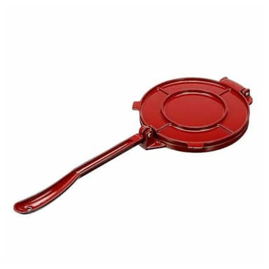 ABOOFAN 12 Inch Aluminum Dough Presser - Eco-Friendly Tortilla Press for Even Corn and Flour Tortillas Mini Pies Empanadas - Kitchen Tool for Home Cooking and Party Use