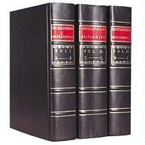 Authentic Replica of the First Edition of the Encyclopedia Britannica, 1768-1771 (Three Volume Facsimile Set)