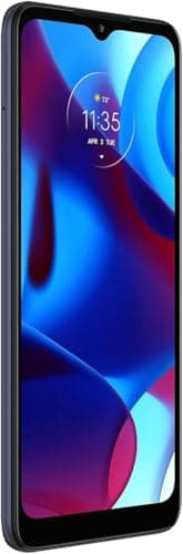 Motorola Moto G Pure, 2021, 2-Day battery, Unlocked, Made for US by Motorola, 3/32GB, 13MP Camera, Deep Indigo (Renewed)