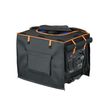 NGB Outdoor Generator Cover, 24.8L x 20.2W x 20.8H for Universal Most Inverter Generators Made of 600D Plus 210D Double Layer Heavy Duty Waterproof Fabric with Waterproof Top Cover for Refueling