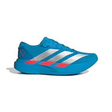Adidas Men's Adizero EVO SL Woven M Solar blueSilver met./Lucid red 10.5 US
