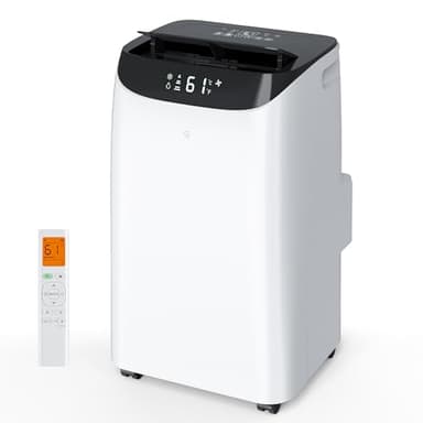 Humhold Inverter 16000BTU Portable Air Conditioners with Remote, Free Stand Cooling Portable AC Unit for Room up to 800 sq.ft, with Dehumidifier & Fan, Dual Hose, Quiet Sleep Mode(45dB), Windows Kit