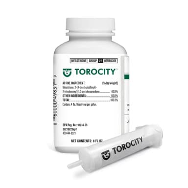 Atticus Torocity Herbicide (8oz) - (Compare to Tenacity) - Mesotrione Concentrate - Selective Weed Killer for Lawns and Turf Grasses - Pre and Post Emergent Control