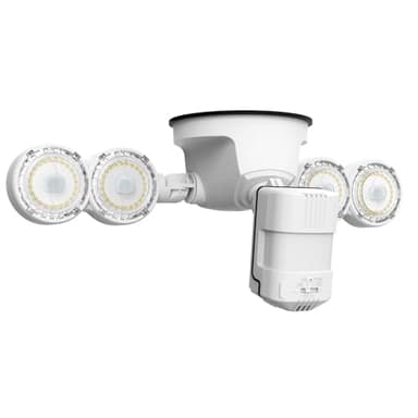 SANSI 30W 4000LM Motion Sensor Outdoor Lights, 5000K 400W Equiv Security Lights, 4 Modes LED Wired Flood Lights Outdoor 320° Wide Angle for House Garage Yard Patio Soffit IP65 Weatherproof