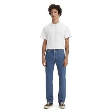 Levi's Men's 501 Original Fit Jeans (Also Available in Big & Tall), Medium Stonewash, 30W x 30L