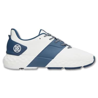 GFORE Women's MG4+ Perforated T.P.U. Contrast Stripe Golf Shoes Sneaker, Snow, 9.5