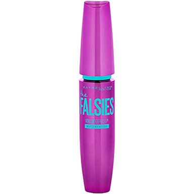 Maybelline Volum' Express The Falsies Waterproof Mascara, Volumizing and Separating Make Up Formula, Very Black, 1 Count