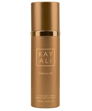 KAYALI Vanilla | 28 All Over Body Spray & Complimentary Face Sheet Masque