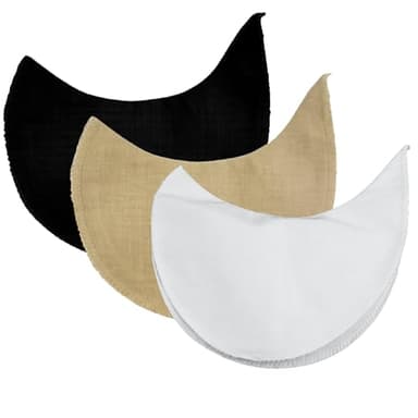 Braza Clothing Shields - Reusable Armpit Sweat Pads with 5 Pairs of Adhesive Strips - Washable Underarm Sweat Pads for Women
